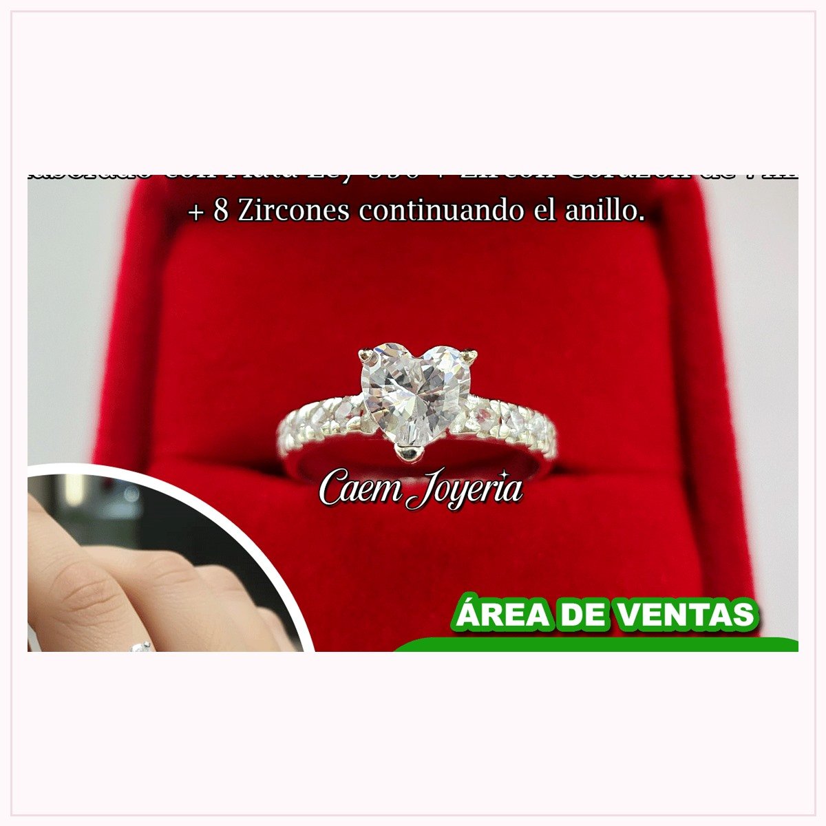 anillo-coraza-n-eterno-en-plata-950-producto.jpg Anillo Corazón Eterno en Plata 950 - Imagen 1