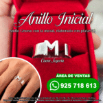Anillo Inicial Redondo en Plata 950