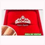 Anillo Queen en Plata 950