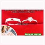 Anillos de Promesa Corazón en Plata 950