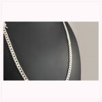 Cadena Cubana 4 mm en Plata 950