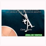 Collar con Inicial Personalizada en Plata 950