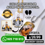 Collar Fotocolor Personalizado