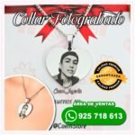 Collar Fotograbado Ovalado Personalizado - Imagen 2