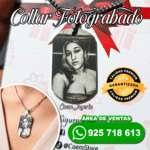 Collar Fotograbado Personalizado
