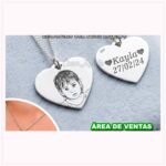 Collar Fotograbado Premium en Plata 950