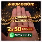 Esclavas Doradas Personalizadas para Pareja