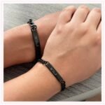 Esclavas Doradas Personalizadas para Pareja - Imagen 2