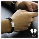 Pulsera de Cuero con Nombres - Imagen 2