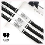 Pulsera de Cuero con Placa Personalizada - Imagen 2