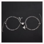 Pulseras Magnéticas Corazón para Pareja