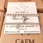 Pulseras Magnéticas de Acero para Pareja