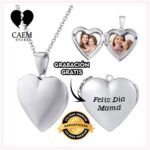 Relicario Plateado Personalizado
